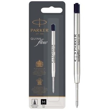 Wkład do długopisów Quinkflow czarny M /Parker
