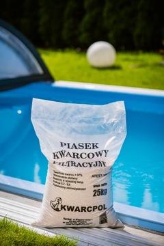 Piasek filtracyjny pompy basenowe 0,4-0,8 ATEST
