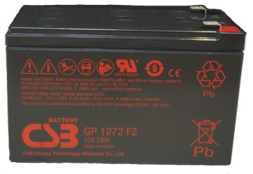 Akumulator CSB GP1272F2 28W 7Ah 12V np. RBC2 RBC22 RBC26 RBC48 w UPS APC