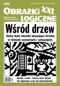 Obrazki logiczne XXL - Wśród drzew - 14