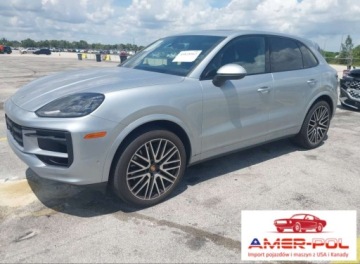 Porsche Cayenne III SUV Facelifting 3.0 353KM 2025 Porsche Cayenne 2025r., PORSCHE CAYENNE, 3L, od ubezpieczalni 3.0 Benzyna