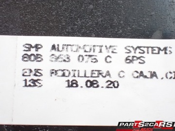 80B863075C 6PS НИЖНЯЯ КРЫШКА РУЛЕВОГО КОЛЕСА AUDI Q5 80A