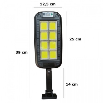 СОЛНЕЧНАЯ УЛИЧНАЯ САДОВАЯ ЛАМПА СОЛНЕЧНАЯ ПИТАНИЕ ДАТЧИК ДВИЖЕНИЯ ДИСТАНЦИОННЫЙ 240 LE