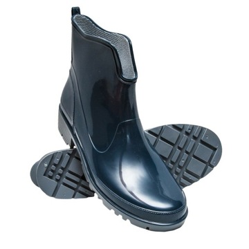 РЕЗИНОВЫЕ БОТИНКИ ЖЕНСКИЕ ПОЛУБОТИНКИ ELKE 42