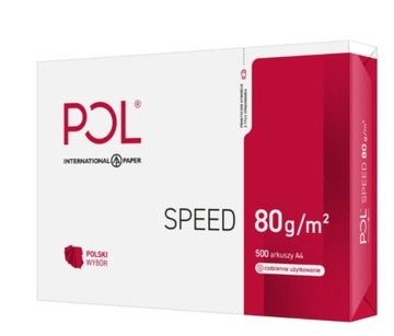 Papier ksero Polspeed A4 80g 500 arkuszy