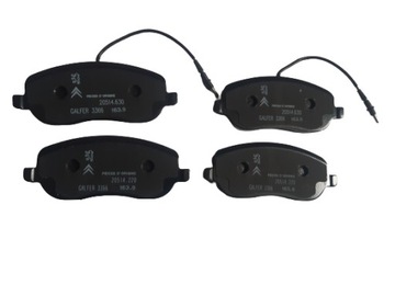 KLOCKI HAMULCOWE PRZÓD CITROEN C8 JUMPY 4254.57