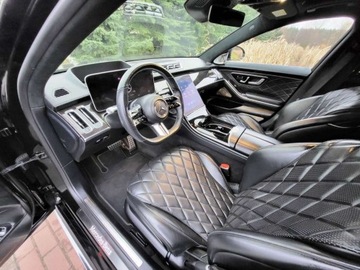 Mercedes Klasa S W223/V223 Sedan 4.0 580 MHEV 503KM 2021 Mercedes-Benz Klasa S S580L AMG 2021 Full 4.0 Hybryda 503KM, zdjęcie 16