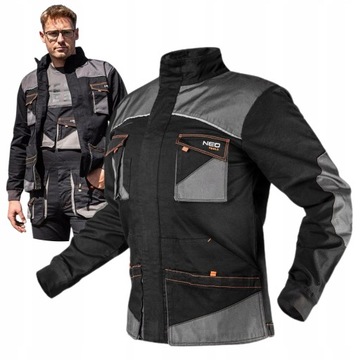 СВИТШОТ NEO WORK УЗКАЯ СВЕТООТРАЖАЮЩАЯ КУРТКА POLAR HD OXFORD 81-218 XL/54