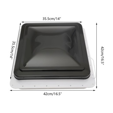 ОКОННЫЙ ВЫТЯЖНОЙ ВЕНТИЛЯТОР ДЛЯ фургона С ЭКРАННЫМ ОКНОМ 42*42СМ