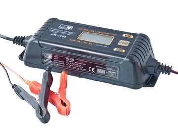 INTELIGENTNA ŁADOWARKA 6A 12V 24V DO AKUMULATORÓW AGM ŻELOWYCH PROSTOWNIK