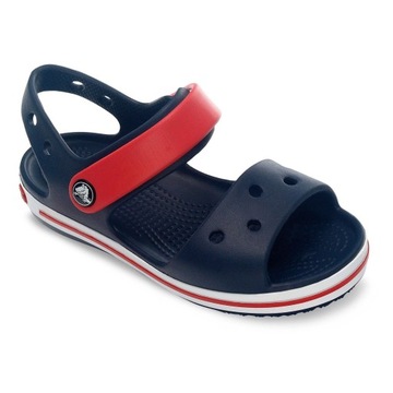 CROCS SANDAŁY DZIECIĘCE KLAPKI CROCBAND SANDAŁKI KROKS NA RZEPY r. 29-30