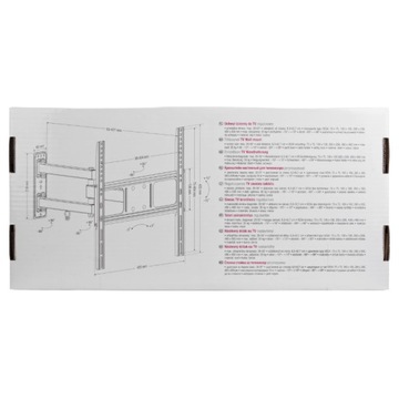Регулируемое крепление для телевизора, 26-55