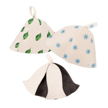 ВОЙЛОЧНЫЕ ШАПКИ 3 шт.