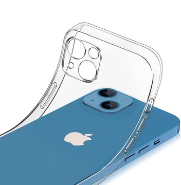 Etui do iPhone 13 | 14 SILICONE Case + Szkło 9H