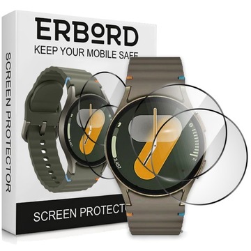 2x SZKŁO HYBRYDOWE DO SAMSUNG GALAXY WATCH 7 40MM + ZESTAW INSTALACYJNY