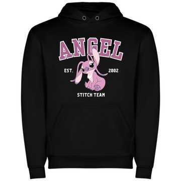 2 BLUZY DLA PAR Z WŁASNĄ DATĄ ZWIĄZKU LILO STITCH PREZENT WALENTYNKI