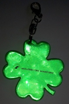 Светоотражающий брелок клевер R73243.51