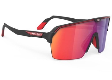 Rudy Project Okulary SP8438060002 one size Spinshield AIR Mls Red