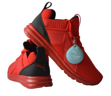 BUTY PUMA ENZO 191487 06 czarno czerwone roz. 42,5