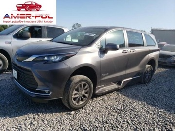 Toyota Sienna III 2022 Toyota Sienna 2022, silnik hybrydowy 2.5, od u...