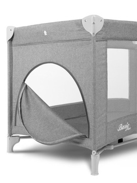 Детская кроватка Caretero BASIC PLUS GREY