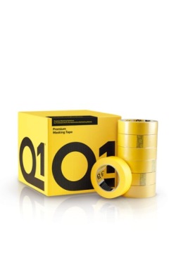 Q1 ЖЕЛТАЯ МАСКИРНАЯ ЛЕНТА 48MMX50M