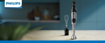 Ручной блендер Philips Series 5000 HR2682/00, 1200 Вт, стальной светодиодный индикатор