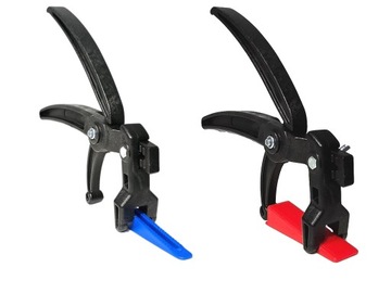 СИСТЕМА ВЫРАВНИВАНИЯ ПЛИТКИ 500 ЗАЖИМОВ 100 КЛИНОВ ЗАЖИМНЫЕ ЩИПЦЫ 1 ММ