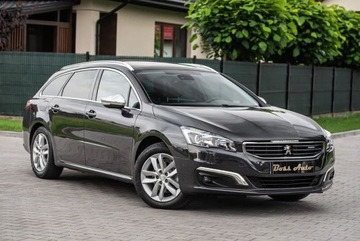 Peugeot 508 I SW Facelifting 2.0 BlueHDi 150KM 2015 Peugeot 508 2.0HDI 150KM Hed-Up Navi Skora Pano Alu Ledy Gwarancjia, zdjęcie 1