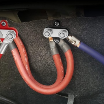 2x BLOK DYSTRYBUCJI ZASILANIA SZYNA ZBIORCZA M8 LISTWA MASY BUSBAR 12-48V