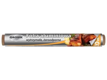 Grosik Folia aluminiowa 20 m