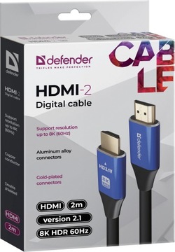 Кабель HDMI - HDMI 2.1 8K 60HZ 4K 120HZ 48Gbps 7680 x 4320 5м
