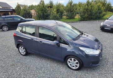 Ford B-MAX 1.0 EcoBoost 100KM 2013 Ford B-MAX 1,0 101 Tytanium Led Kamera Navi PDC Benzyna 101KM, zdjęcie 17