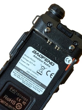 Рация РАДИОТЕЛЕФОН Baofeng UV-5R P51UV 1800 мАч 5 Вт PMR FM USB-кабель