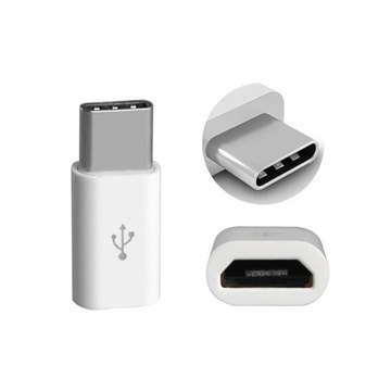 АДАПТЕР РАЗЪЕМ КАБЕЛЯ АДАПТЕРА MICRO USB — USB TYPE-C 3.1