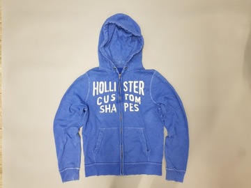 HOLLISTER bluza męska z kapturem zapinana na zamek M