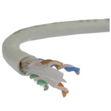 Kabel U/UTP kat.6 B2ca LSOH 4x2x23AWG ALANTEC /500m/ KIU6LSOH500B