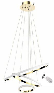 Lampa wisząca ring 20/40/60cm żyrandol LED 100 W