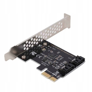 KONTROLER ADAPTER KARTA PCI-E 1X NA 2X SATA 3.0