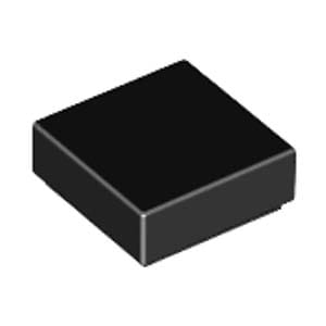 LEGO Płytka Gładka 1x1 Tile Czarny 3070b 20 szt.