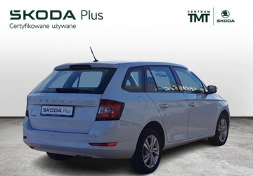Skoda Fabia III Kombi Facelifting 1.0 TSI 95KM 2021 Skoda Fabia Ambition 1.0 TSI 95 KM Klimatyzacja LED ASO FV Benzyna, zdjęcie 3