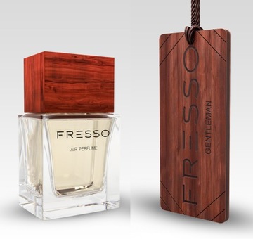 FRESSO GENTLEMAN DREWNIANA ZAWIESZKA + PERFUMY