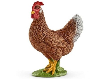 SCHLEICH KURA FARMA FIGURKA KOLEKCJONERSKA RĘCZNIE MALOWANA