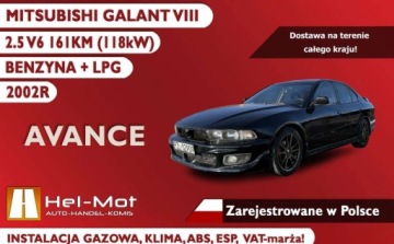 Mitsubishi Galant VIII 2002 Mitsubishi Galant 2.5 BenzynaLPG 161KM, zdjęcie 2