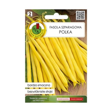 PNOS NASIONA FASOLA SZPARAGOWA POLKA ŻÓŁTA 20G