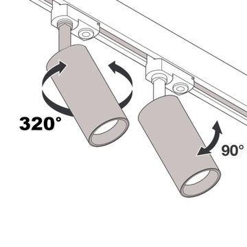 ОТРАЖАТЕЛЬ ГУСЕВОГО ФОНАРА ДЛЯ ГУСЕНИЦ ТРЕХФАЗНЫЙ ПРОФИЛЬНЫЙ ТРУБКА GU10