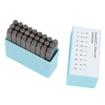 27 sztuk metalowe znaczki z literami 27 liter 3mm