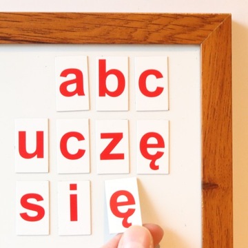 Literki Magnetyczne dla Dzieci