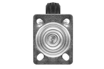 ПОВОРОТНОЕ РЕЗИНОВОЕ КОЛЕСО ДЛЯ МЕБЕЛЬНОЙ ТЕЛЕЖКИ ПРОМЫШЛЕННЫЙ РУЛЕВОЕ КОЛЕСО 75 мм