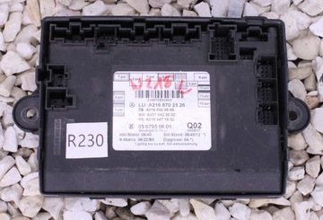 MERCEDES W216 MODUŁ STEROWNIK DRZWI A2168702526